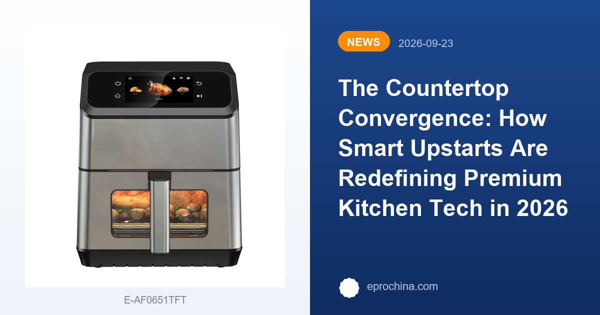 The Countertop Convergence: How Smart Upstarts Are Redefining Premium Kitchen Tech in 2026 | New Trend shared by EPRO
